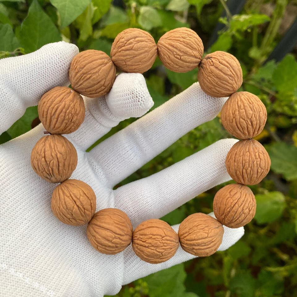 野生练手猴头文玩核桃手串老树猴头新手文玩核桃21mm