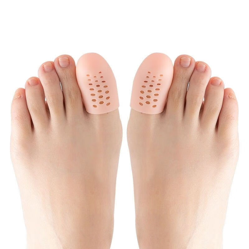 硅胶脚趾保护套防磨脚套保护大脚趾高跟鞋防磨水泡疼痛护理套透气肤色