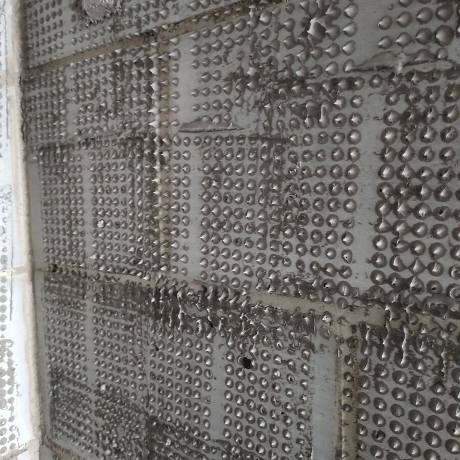 拍浆拍水泥浆拉毛甩浆拍子自制工地墙面拍浆工具不锈钢网孔板汉资 25x