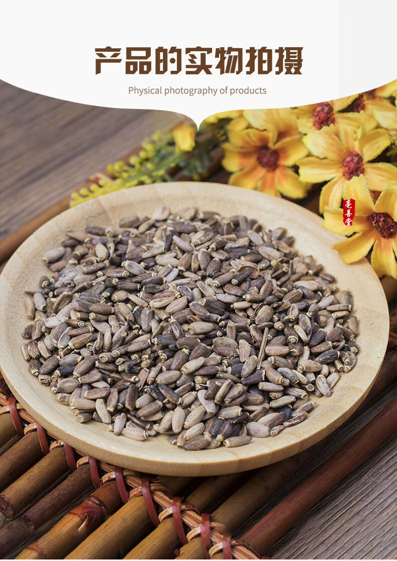 北京同仁堂 水飞蓟籽500克水飞蓟子水飞雉奶蓟老鼠簕水飞蓟种子新货中