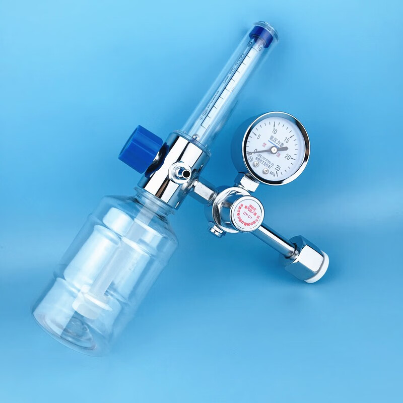 浮标式氧气吸入器xy98biii家用医生输氧吸氧登月氧气瓶氧气流量表登月