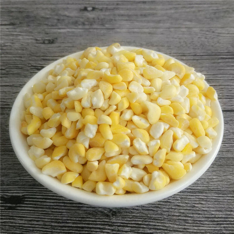 东北中粒粘大碴子农家糯玉米碴笨黏苞米渣去皮黄玉米碎煮大碴子粥小粒