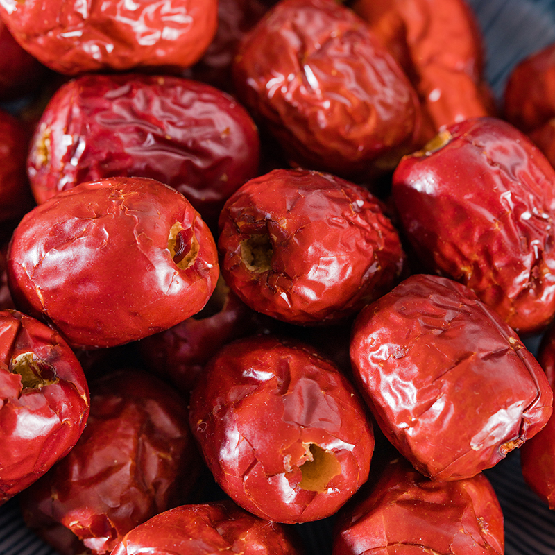 新疆无核红枣大枣2500g 红枣干吃去核灰枣奶枣专用原材料免洗【图片