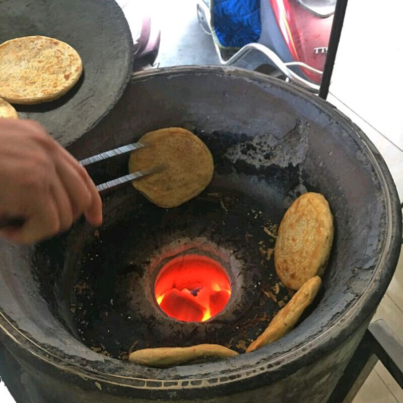 四川南充老式紅糖鍋盔餅火燒饃 裝土特產圓鍋盔小吃地方特色兒時味道