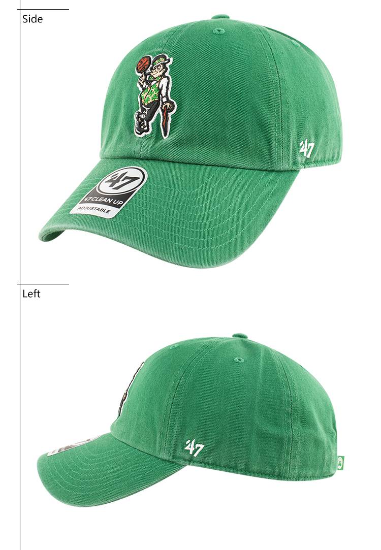 凯尔特人帽子 brand暗红色帽子nba凯尔特人队棒球帽可调节软顶男女