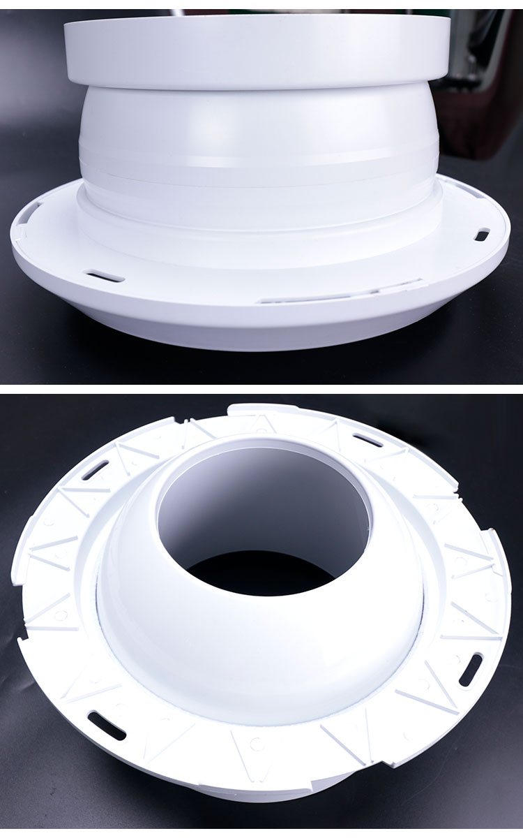 abs球形喷流风口空调射流出风口机场车站圆形远程直流送风口 球形射口