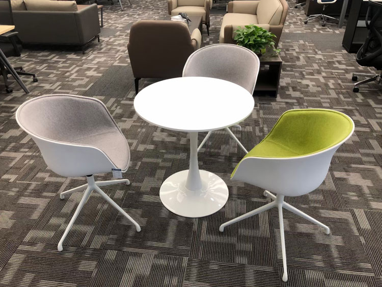 洽谈接待室休息区桌椅商务办公室洽谈桌椅组合一桌四椅简约个性创意