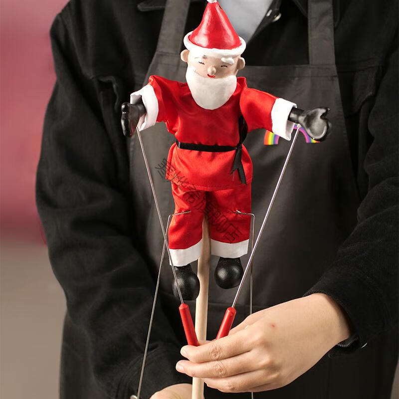 提线木偶杖头木偶娃娃孙悟空新款傀儡人偶幼儿园玩具提线木偶生日礼物