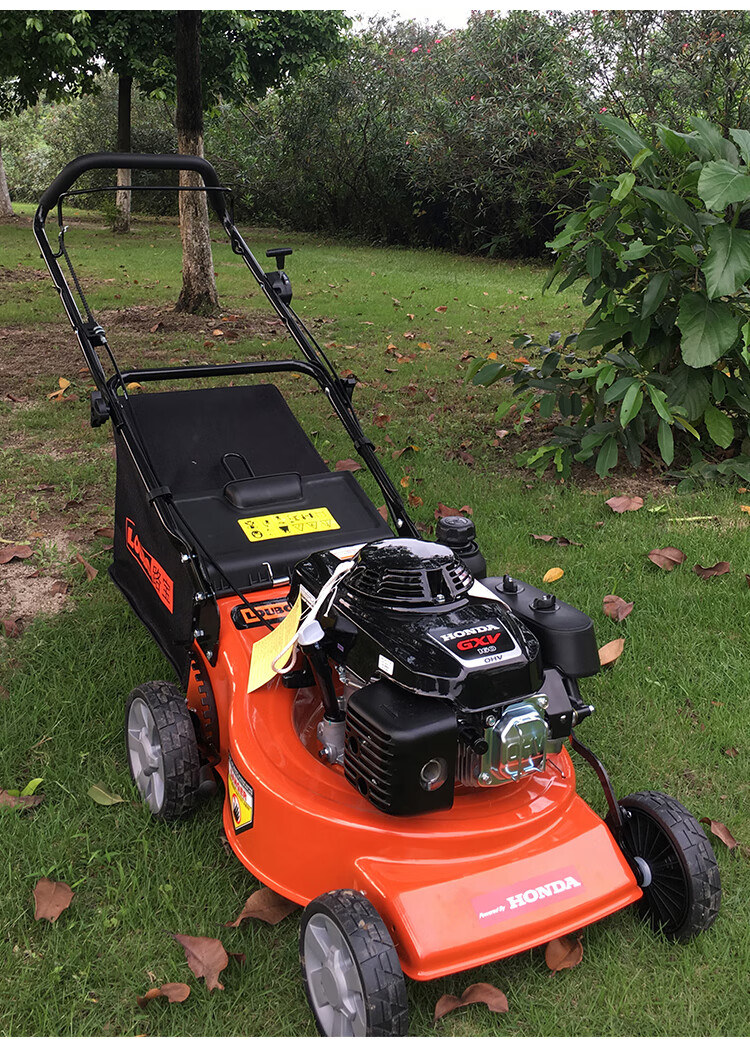 手推自走式gxv160割草机剪草机汽油小型除草机草坪机开关