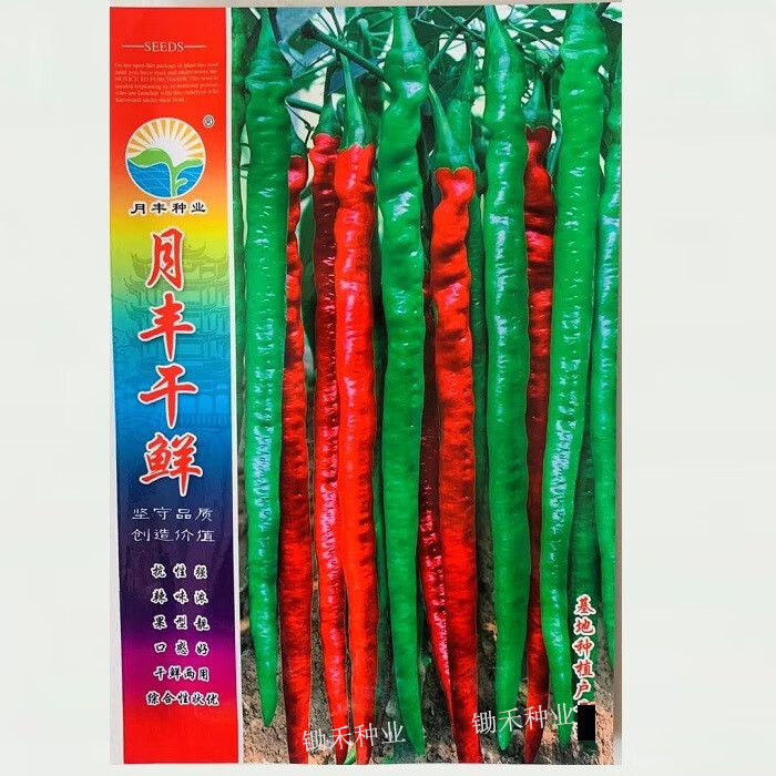 椒条椒青杭椒种籽薄皮辣椒种籽 螺丝长线【原装8克】【图片 价格 品牌