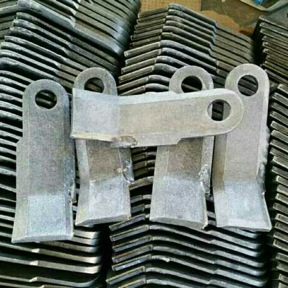 配件刀片玉秸秆还田机粉碎机灭茬机合金刀片 豪丰135/长16.