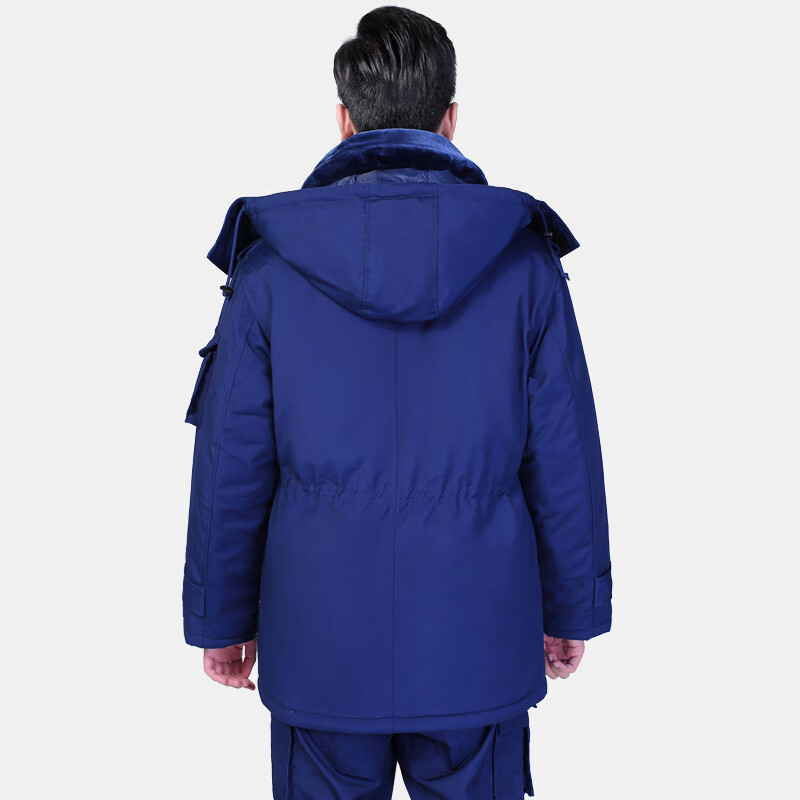 际华大衣 际华深蓝色消防作训大衣防寒保暖加厚备勤大衣火焰冬季抗寒