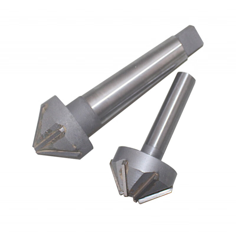 合金倒角刀钻头镶硬质合金倒角铣刀钨钢锪钻 60度90度 直柄锥柄刀