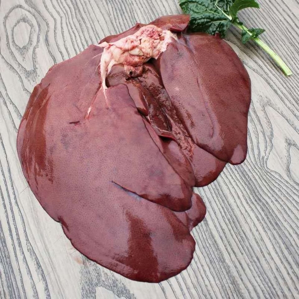 新鲜农家土猪猪肝批发新鲜猪肉 生鲜 福茹洲 农家土猪肝五斤装【图片