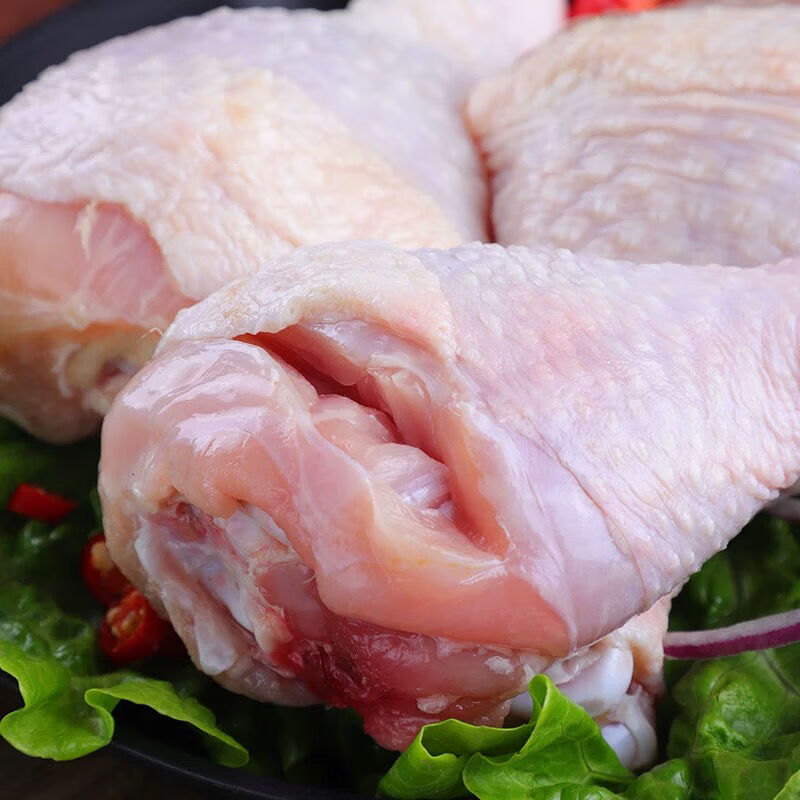 生鸡腿肉琵琶腿肉生鲜大个多肉鸡腿肉土鸡肉鸡腿新鲜超市炸鸡食材新鲜