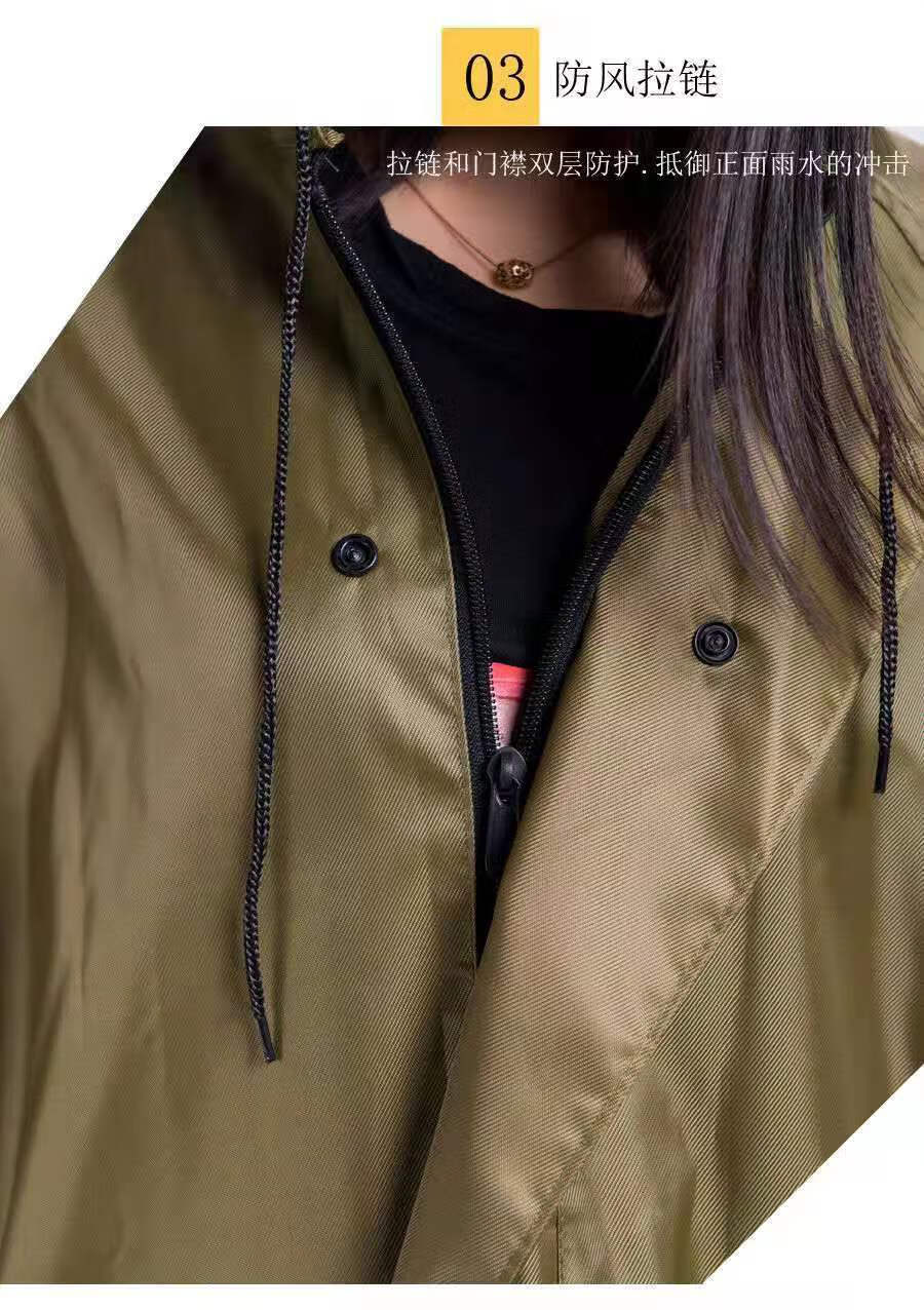 华达呢长款雨衣防暴雨全身连体男女干活安单人劳加厚非一次性eva长款