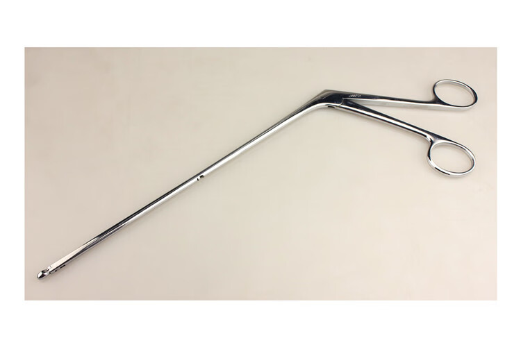 jz 金钟五官耳鼻喉科手术器械 咽喉 医用 喉钳 喉取样钳 喉咙异物取出