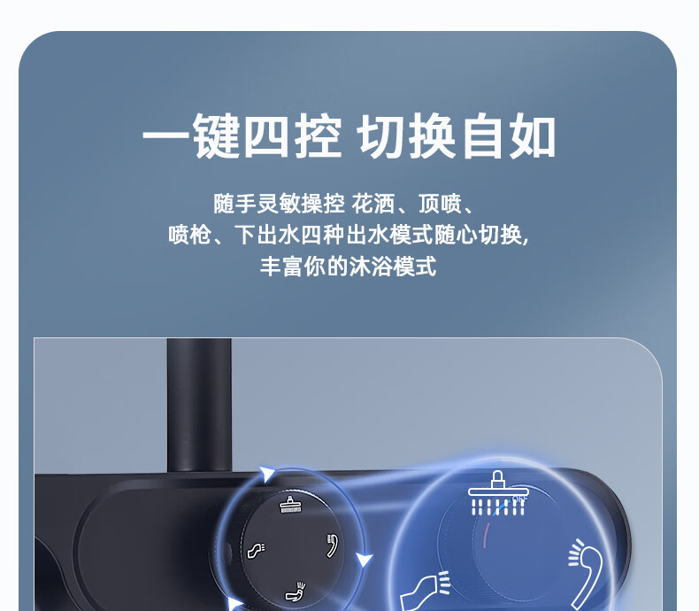 欧诺佳花洒德国欧诺佳卫浴淋浴龙头花洒喷头套装淋雨浴室沐浴家用卫生