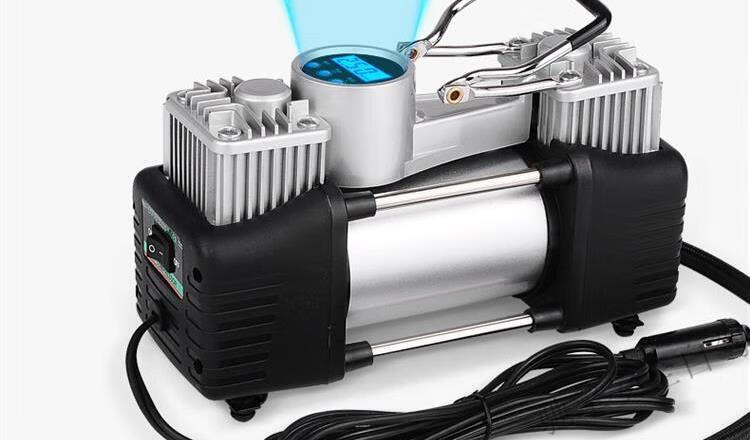 适用于小米(mi)同款日本打气筒电动打气泵220v充气泵家用小型车载汽车