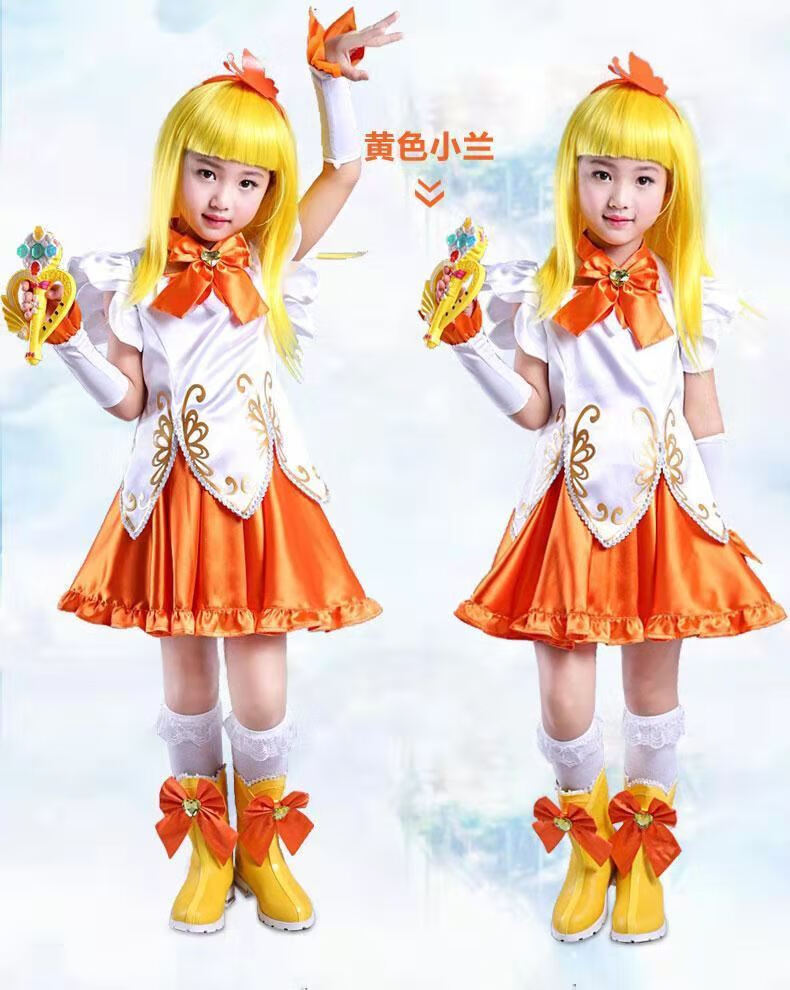 巴啦啦小魔仙衣服 公主裙巴拉拉美雪小魔仙套装衣服巴拉巴拉儿童服装