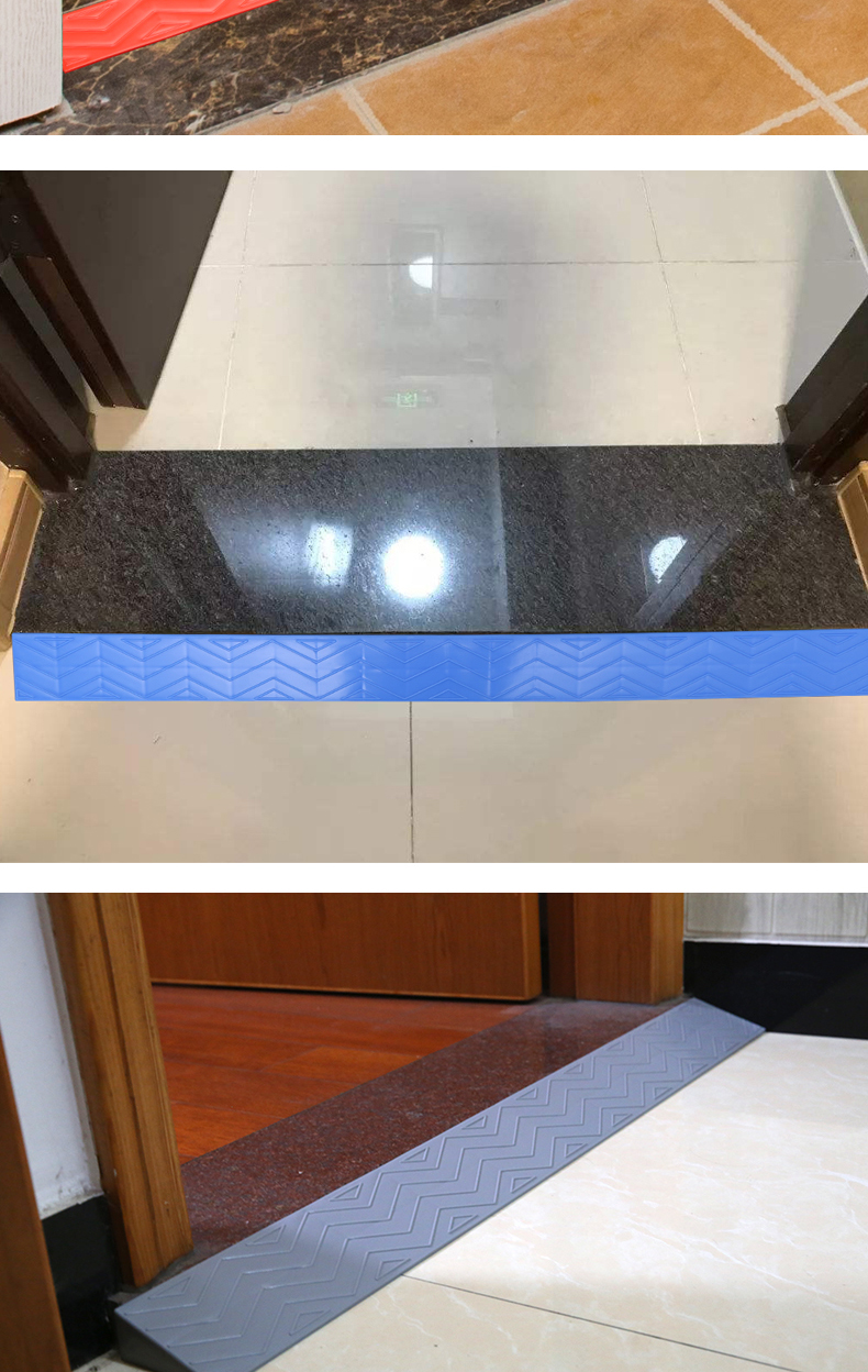 syezyo塑料门口门槛台阶斜坡垫家用室内扫地机器人爬坡斜坡板门坎垫高