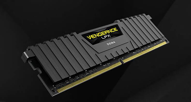 美商海盗船(uscorsair)复仇者内存条ddr4 2666 3000台式机3600马甲8g