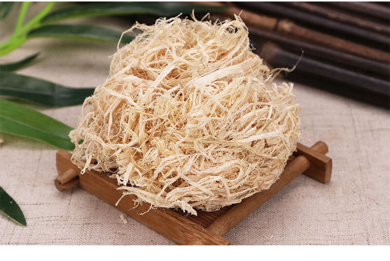 同仁堂竹茹中药材野生500g丝球当季新货精选竹皮可搭蚕沙陈皮茶【图片