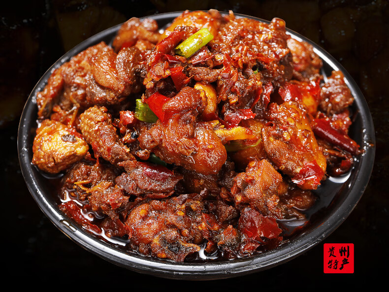 黄南武息烽阳朗辣子鸡现炒2斤贵州特产熟食方便菜私房辣子鸡火锅