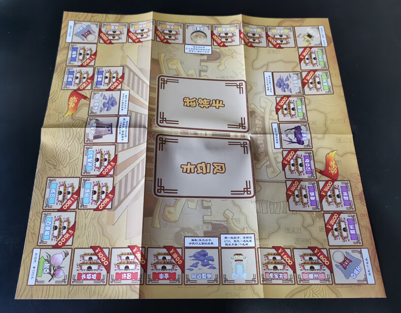 霓梦琳暴走大富翁古玩大亨理财买卖亲子桌游卡牌玩具棋 (原装)古玩