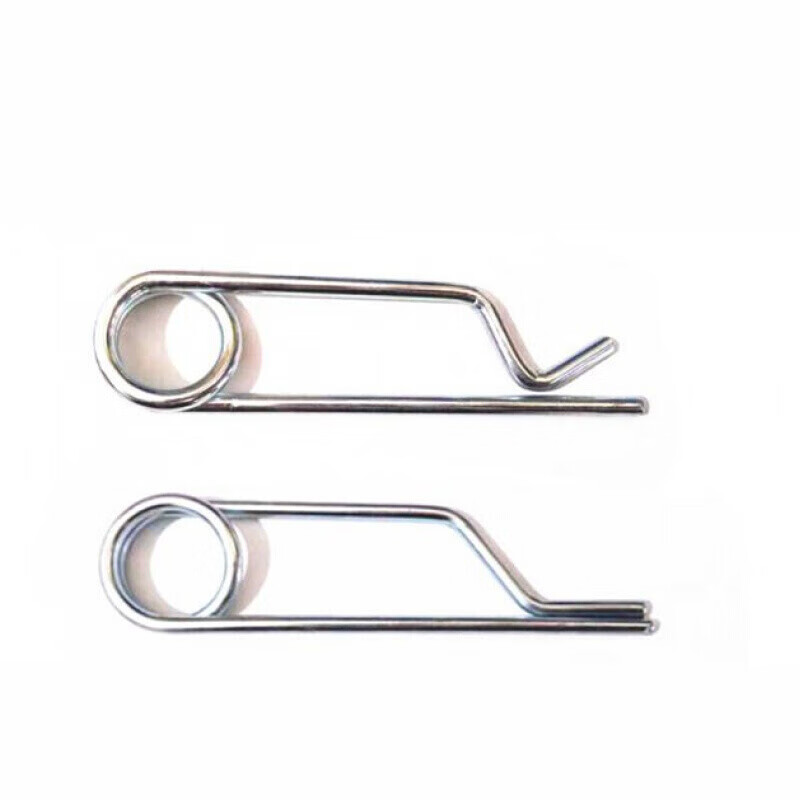 贝雷弹簧销桥梁卡销贝雷销配件别针卡簧销安全销保险销2555镀白锌20个