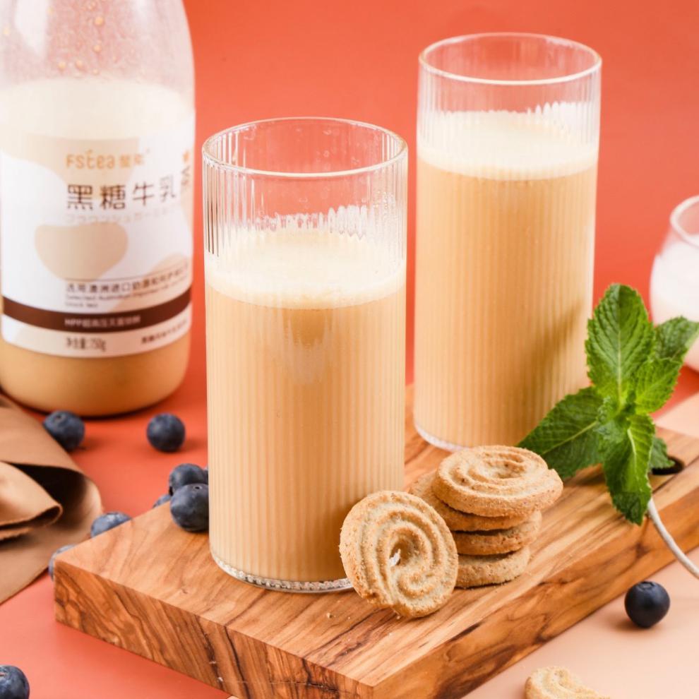斐素黑糖牛乳茶750g优选澳洲进口鲜牛乳阿萨姆红茶奶茶饮顺丰 750g*1