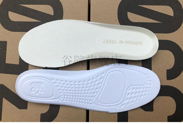 适配椰子350v2鞋垫yeezy亚欧美洲满天星白黑天使须白43