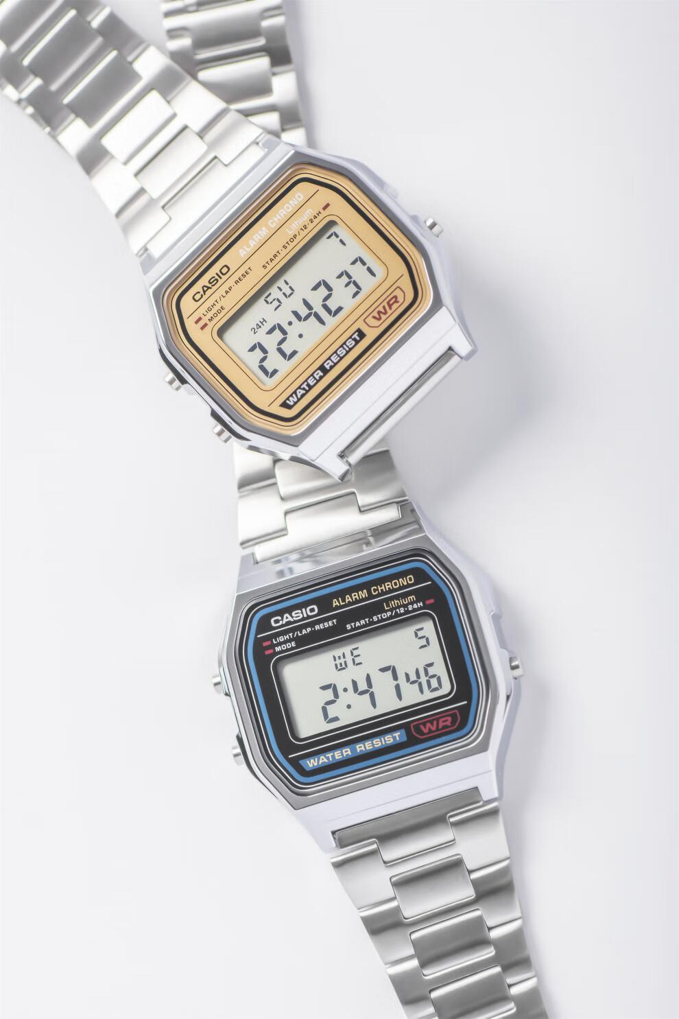 卡西欧(casio)casio卡西欧手表男女小方块情侣电子表a158w/a168a159w