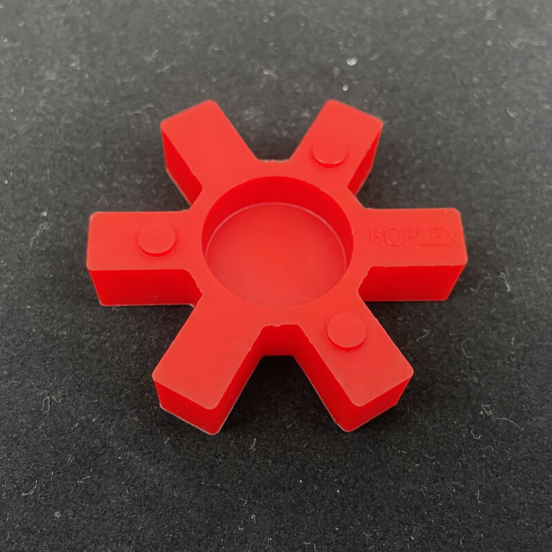 l型联轴器聚氨酯梅花缓冲垫减震块四瓣六角橡胶弹性体l50/l75/l95