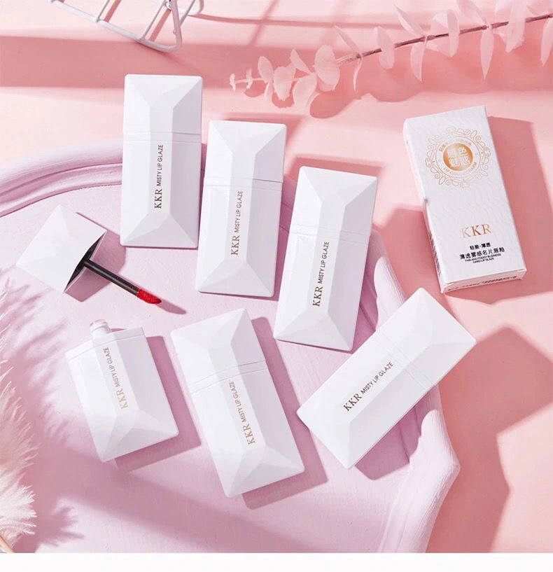 名片唇釉丝绒雾面卡片口红不掉色不沾杯素颜显白学生07草莓色唇釉