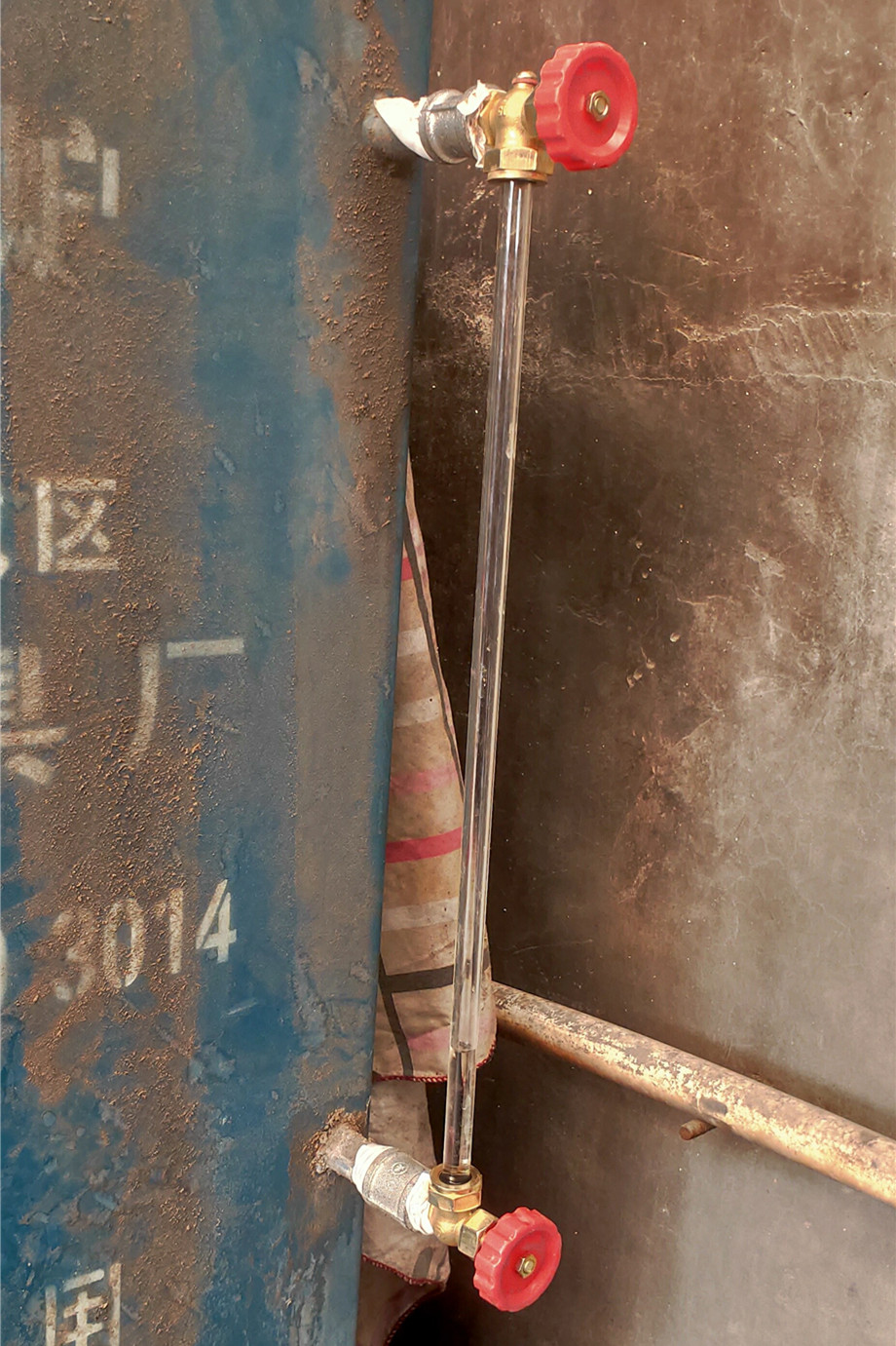 液位计玻璃管考克阀门水箱水位显示器铜考克不锈钢阀门dn15 dn15