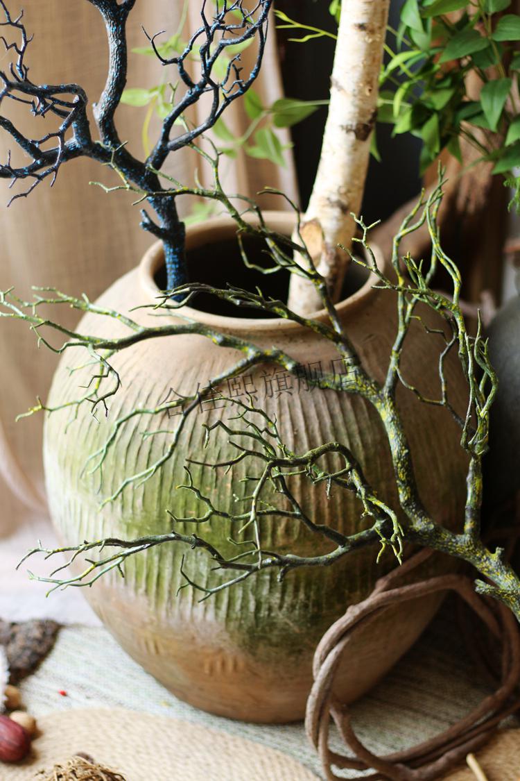 仿真枯树枝 仿真树枝艺术装饰树枝树干插花摆件搭配花艺 仿真枯枝