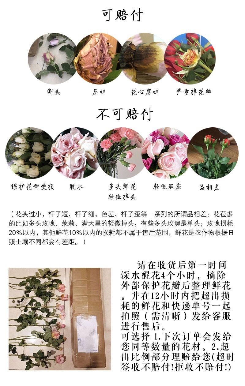 花束颜色搭配表口诀图片