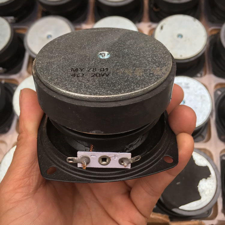适用于适用于4欧20w 发烧大磁钢3寸超重低音喇叭 低音炮用喇叭 低音