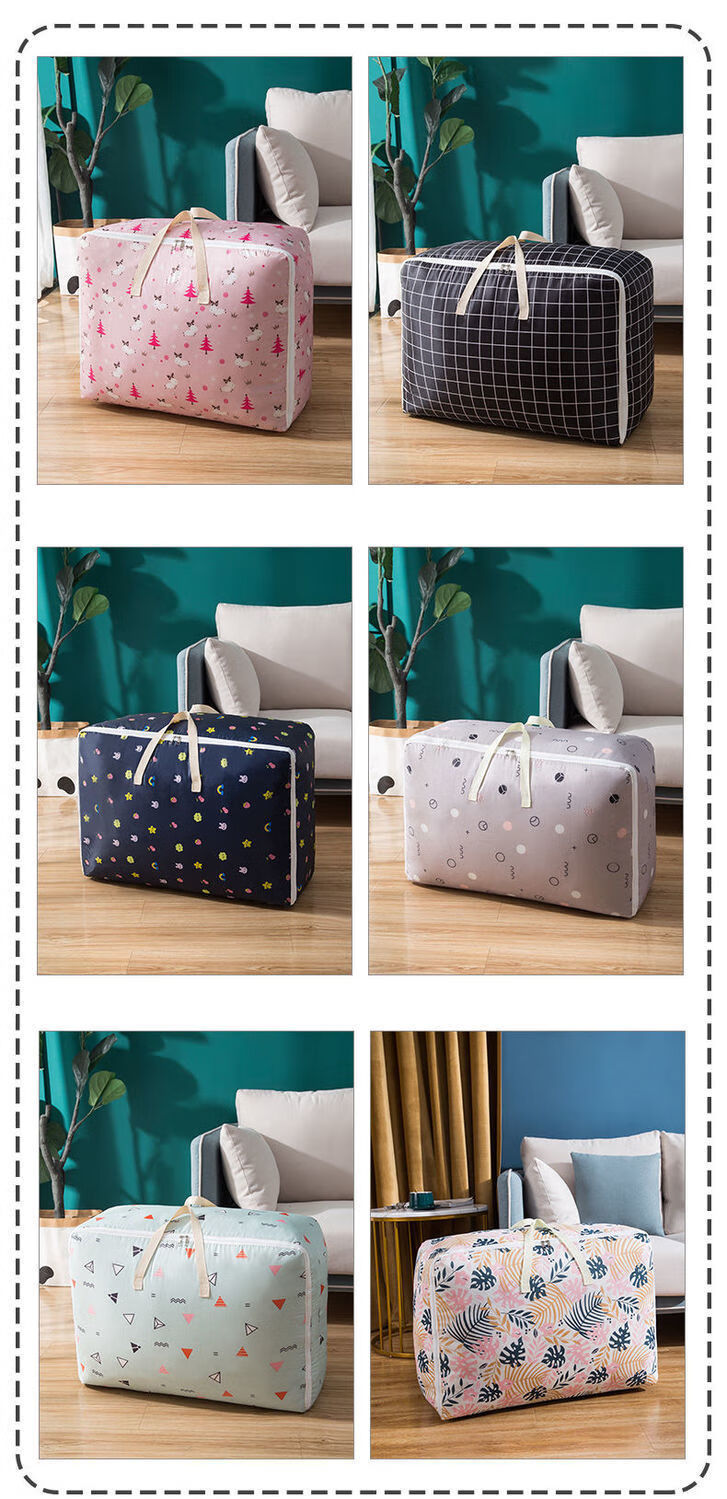 牛津布被子收纳袋衣物大号装衣服的袋子学生手提行李袋搬家打包袋涂层