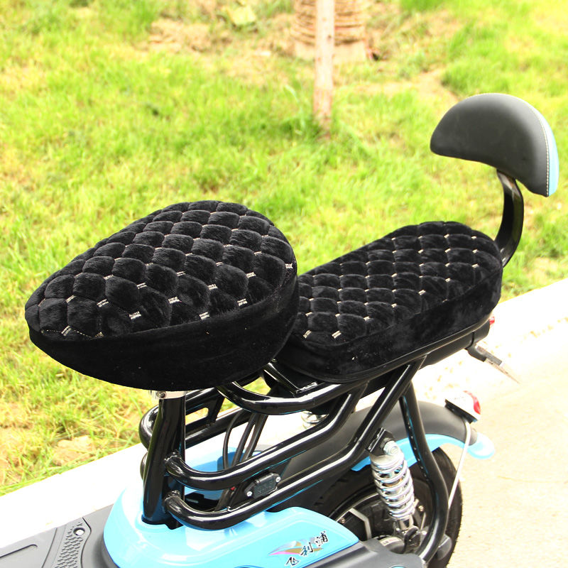 自行车座套电动车坐垫套防晒防水四季皮革全包隔热电瓶车坐套电动