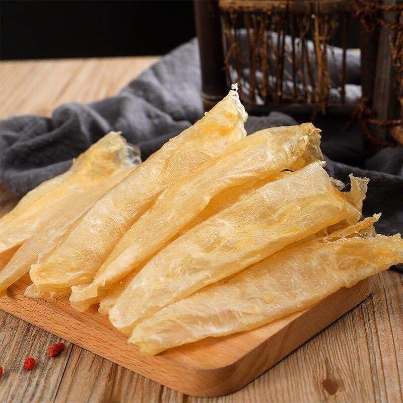 深海花胶鱼胶大个鱼肚干货陈年鱼泡干孕妇滋补胶原蛋白花胶250g虫草花