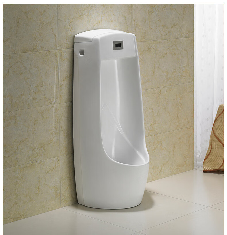 京江 壁挂尿斗站立防溅尿兜落地男士小便池小便器挂墙式家用感应小便