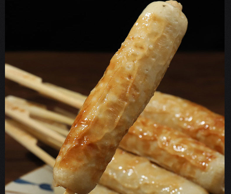 日式竹轮卷30串关东煮食材便利店同款烧一番麻辣烫冷锅串速食丸子散装