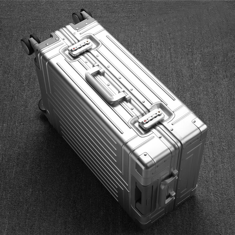 镁铝合金拉杆箱新款全镁铝合金行李箱铝合金拉杆箱金属旅行箱铝框箱