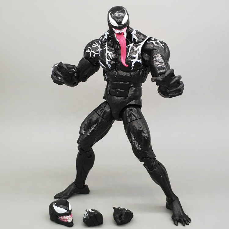 模型漫画特工7寸可动人偶男孩玩具生日礼物2 电影毒液(盒装)【图片