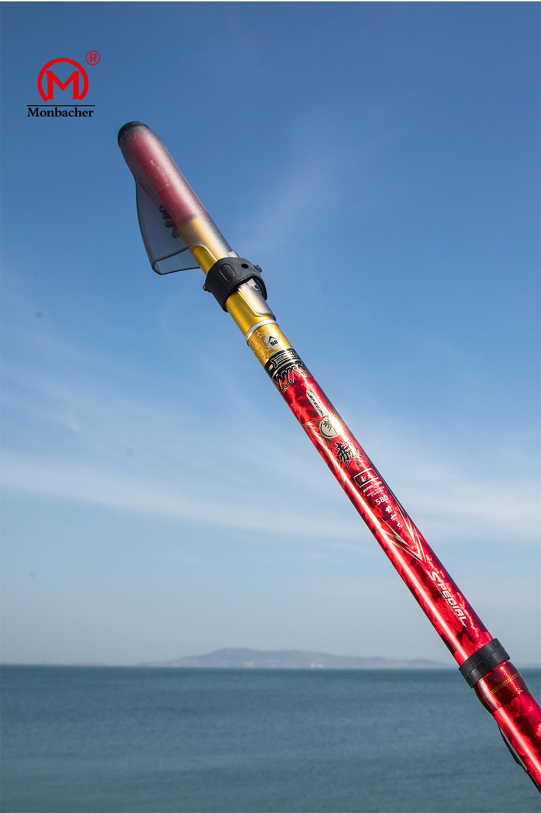 巴赫上品崎s版高碳素新款前打竿逗钓三定位前打竿超轻超硬28调调鱼竿