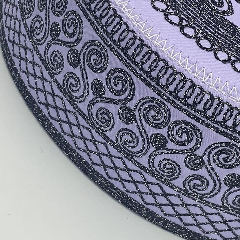 新品回族帽子时尚礼拜帽男士回回回帽回族沙特浅帽回民圆边平顶绣花