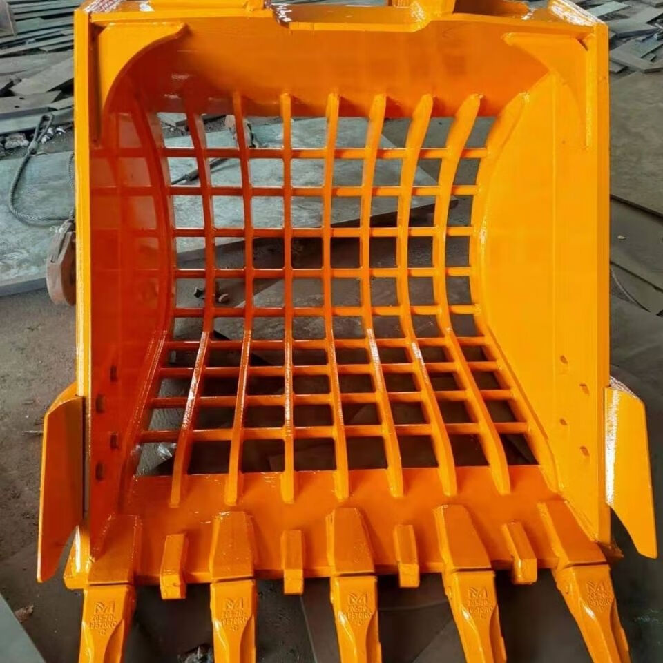 适用于挖掘机漏斗网格斗筛石斗岩石斗订做不不