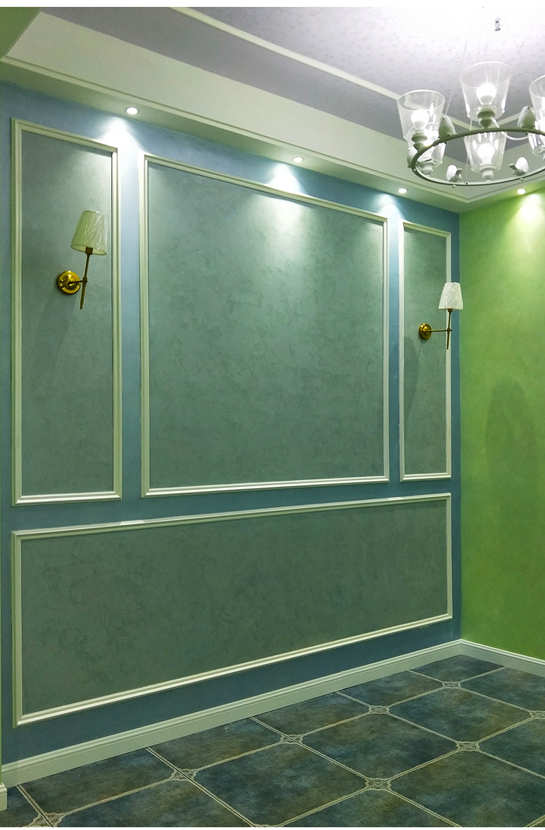 天鹅绒艺术漆涂料水性丝绒高端别墅室内闪光玉玲珑背景墙面漆 珍珠粉